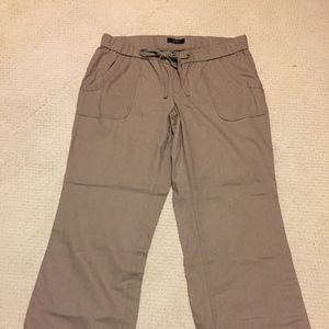 Jessica Simpson linen-blend pull-on pants